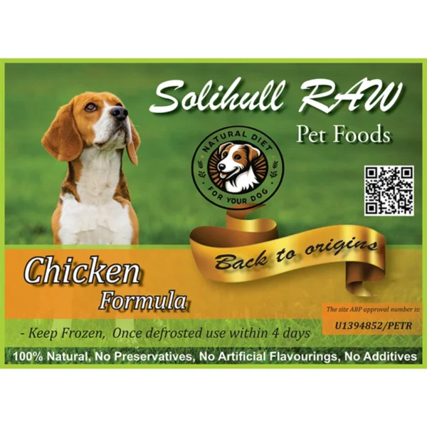 Raw Chicken Dog Food (Chicken Formula) - Image 8